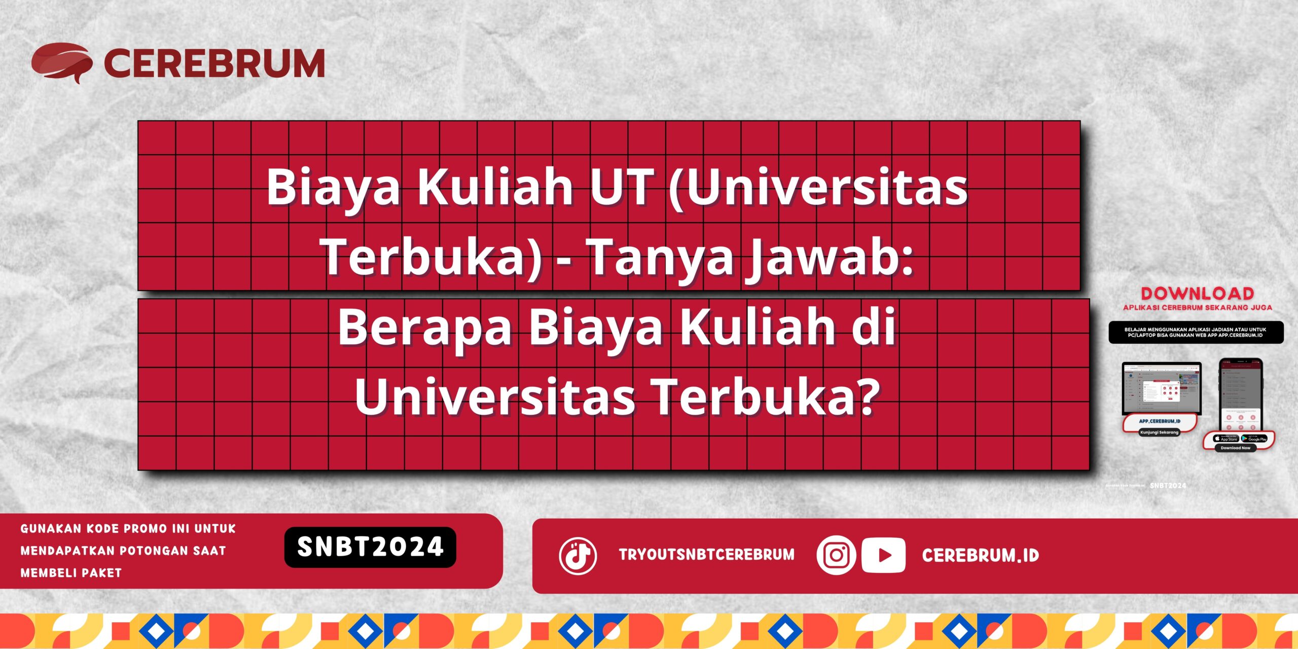 Biaya Kuliah UT (Universitas Terbuka) - Tanya Jawab: Berapa Biaya Kuliah di Universitas Terbuka?
