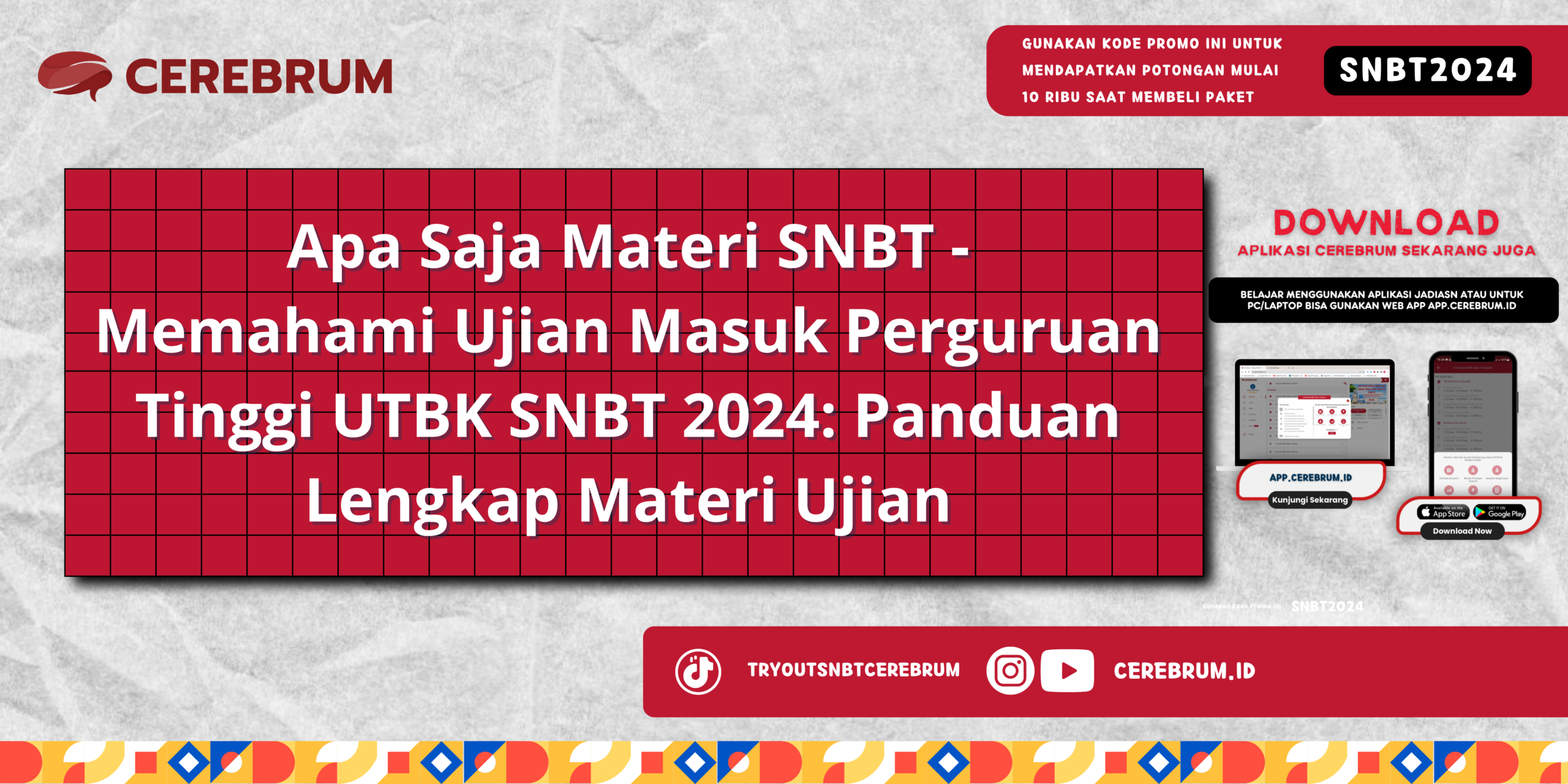 Apa Saja Materi SNBT