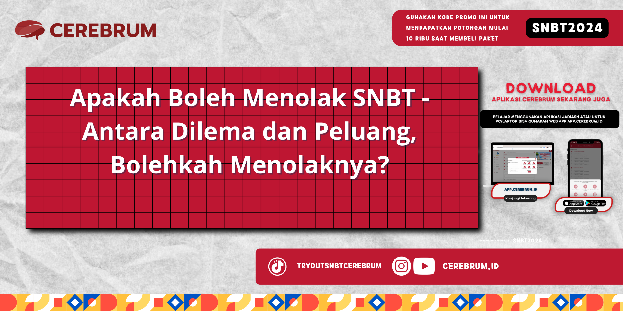 Apakah Boleh Menolak SNBT