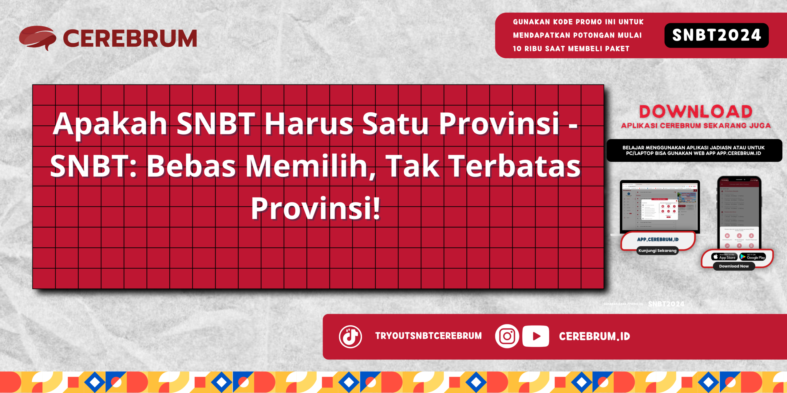 Apakah SNBT Harus Satu Provinsi