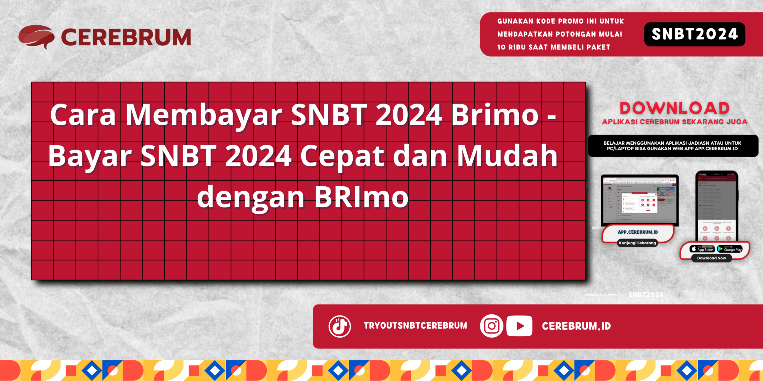 Cara Membayar SNBT 2024 Brimo