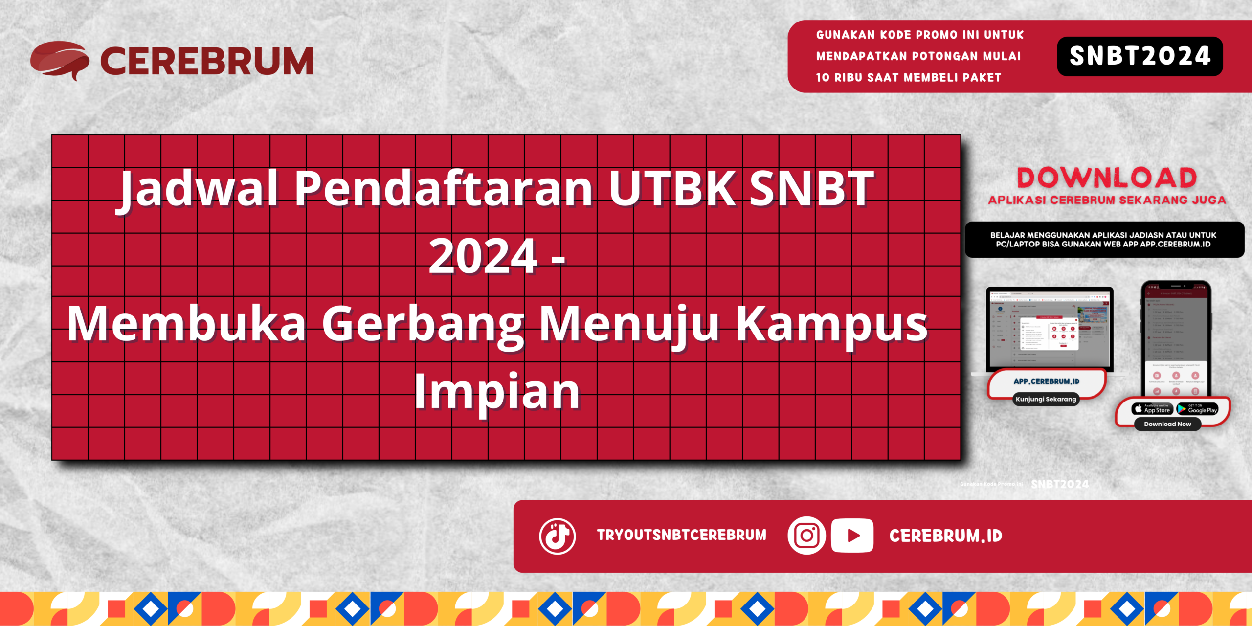 Jadwal Pendaftaran UTBK SNBT 2024