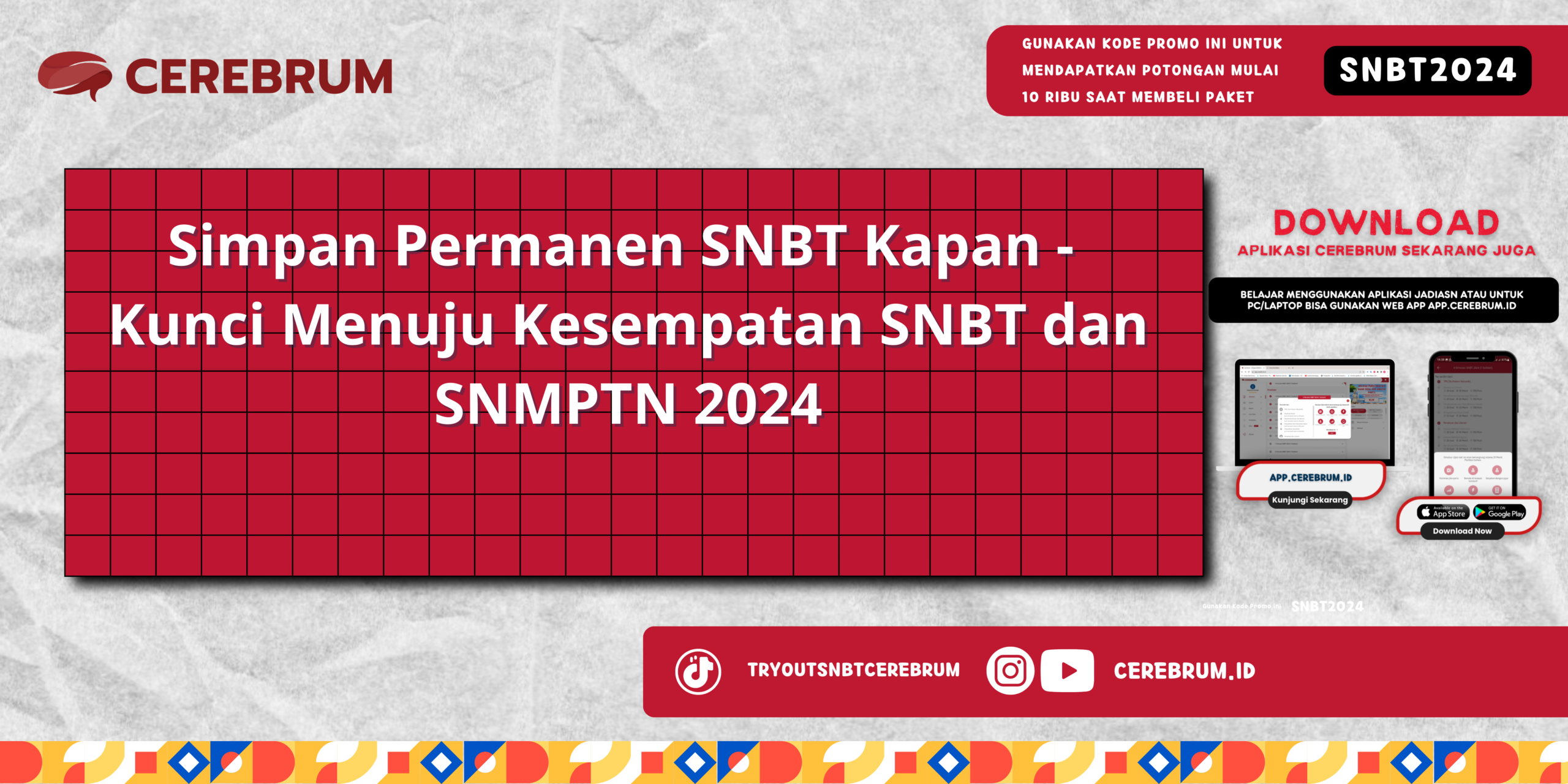 Simpan Permanen SNBT Kapan