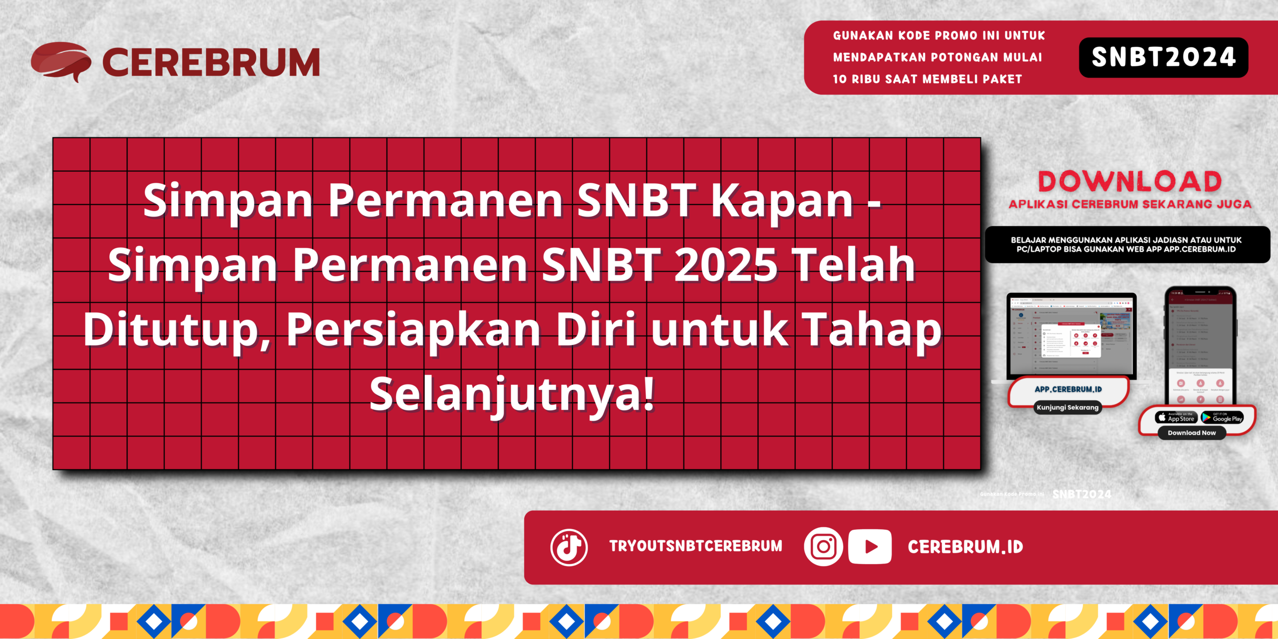 Simpan Permanen SNBT Kapan