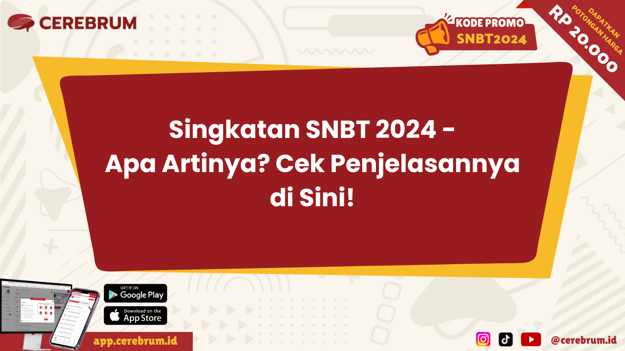 Singkatan SNBT 2024