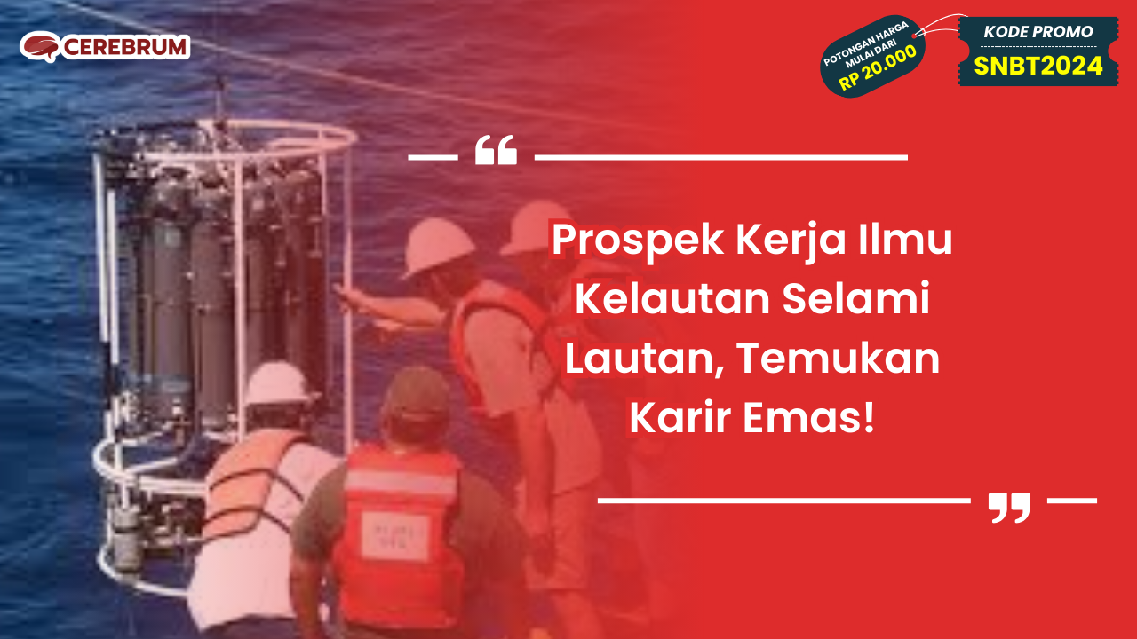 Prospek Kerja Ilmu Kelautan
