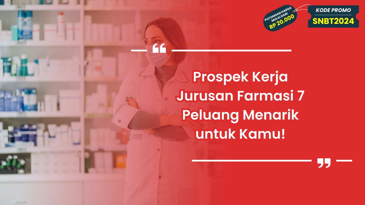 Prospek Kerja Jurusan Farmasi