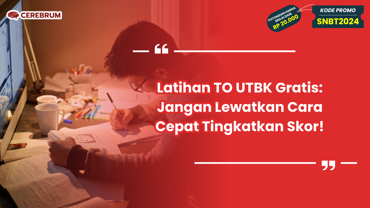 Latihan TO UTBK Gratis