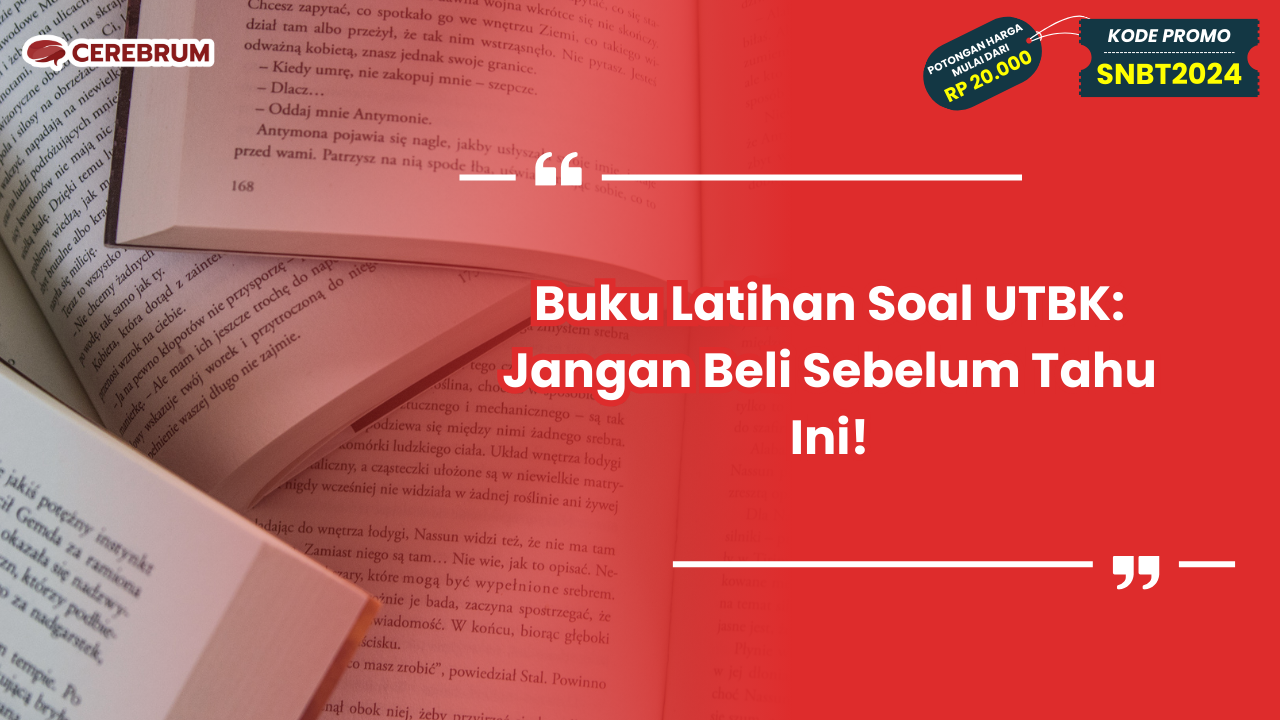 Buku latihan soal utbk
