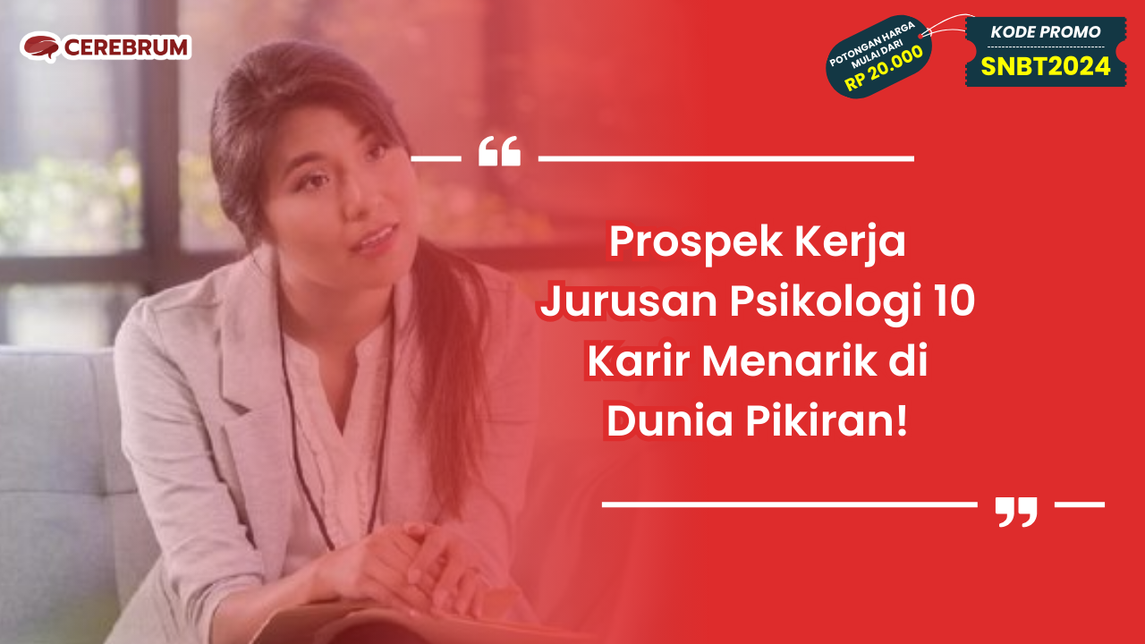 Prospek Kerja Jurusan Psikologi