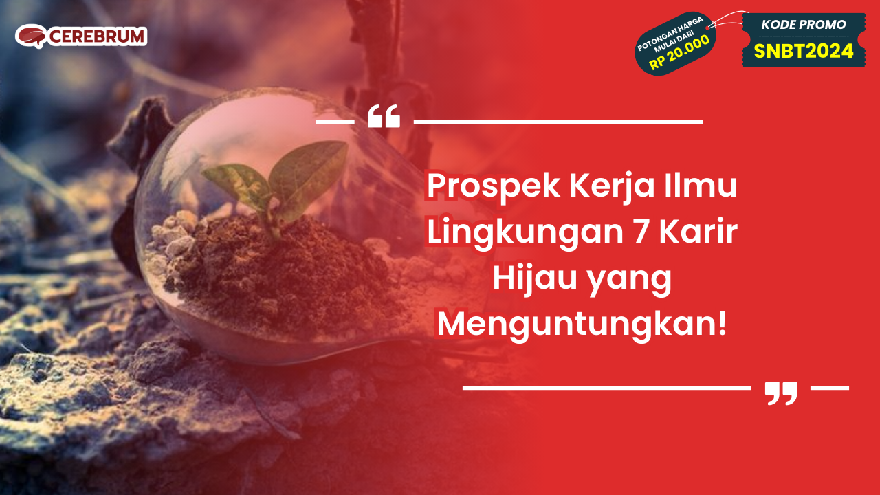 Prospek Kerja Ilmu Lingkungan