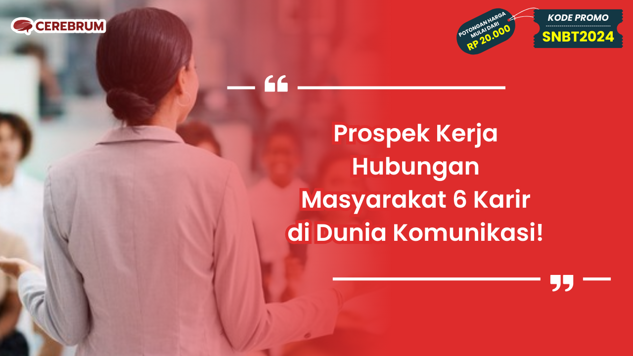 Prospek Kerja Hubungan Masyarakat