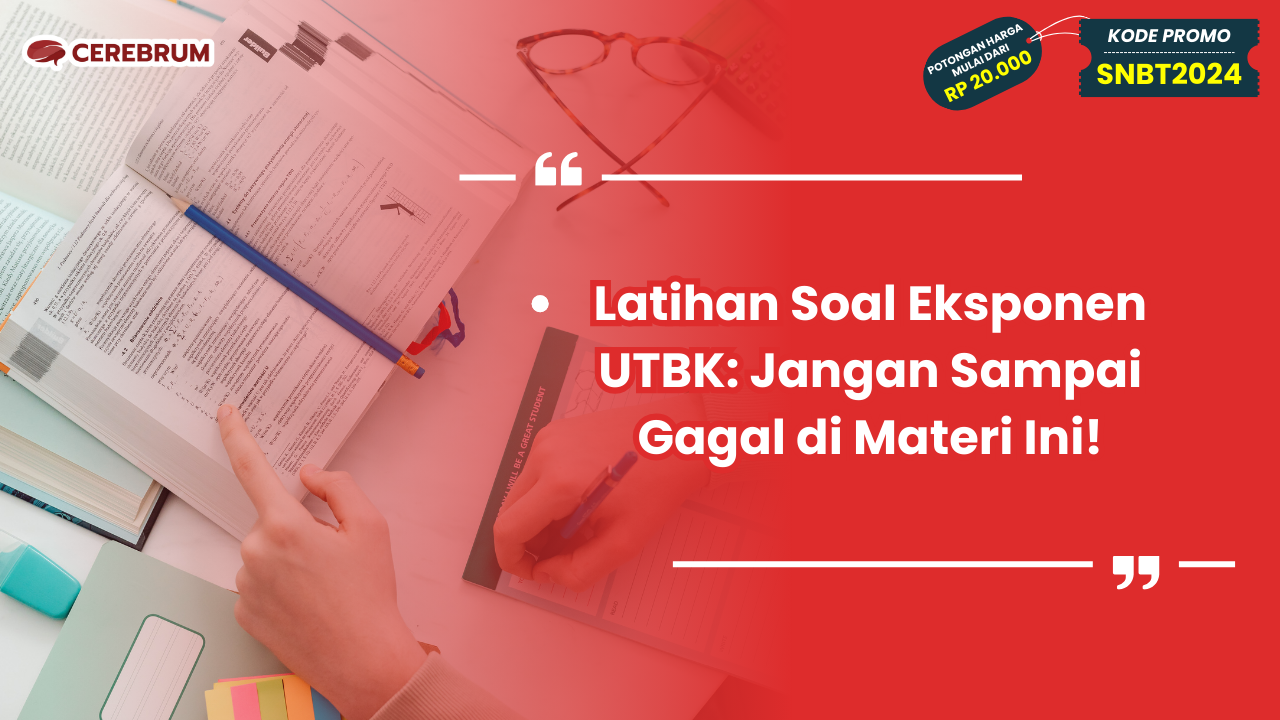 Latihan Soal Eksponen UTBK