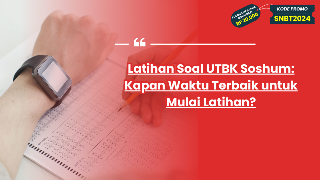 Latihan Soal UTBK Soshum