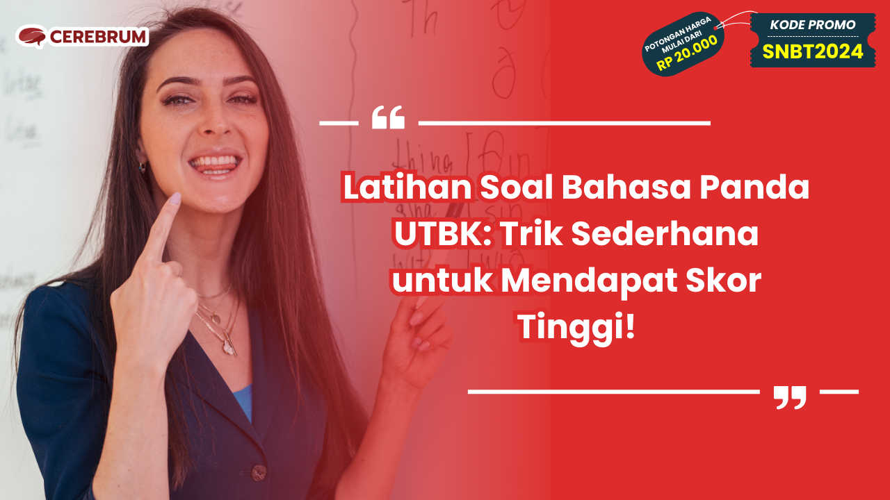 Latihan Soal Bahasa Panda UTBK