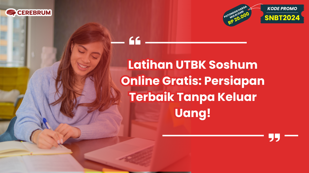 Latihan UTBK Soshum Online Gratis