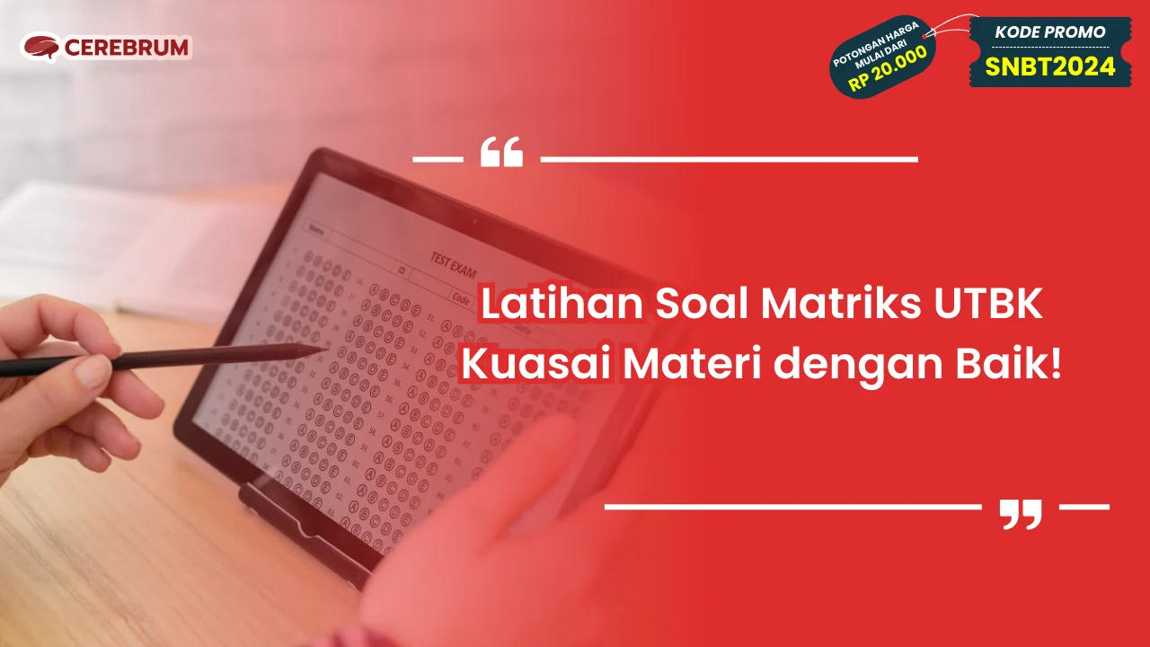 Latihan Soal Matriks UTBK