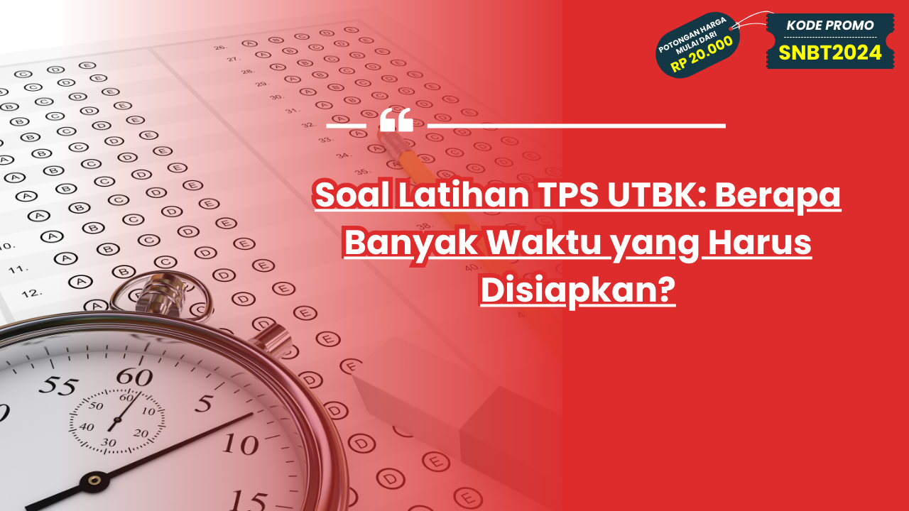 Soal Latihan TPS UTBK