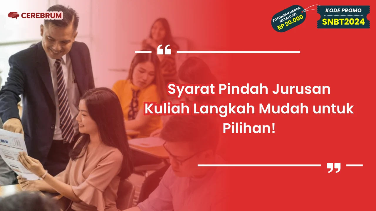 Syarat Pindah Jurusan Kuliah