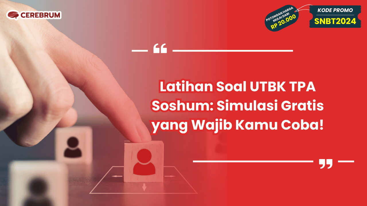 Latihan Soal UTBK TPA Soshum