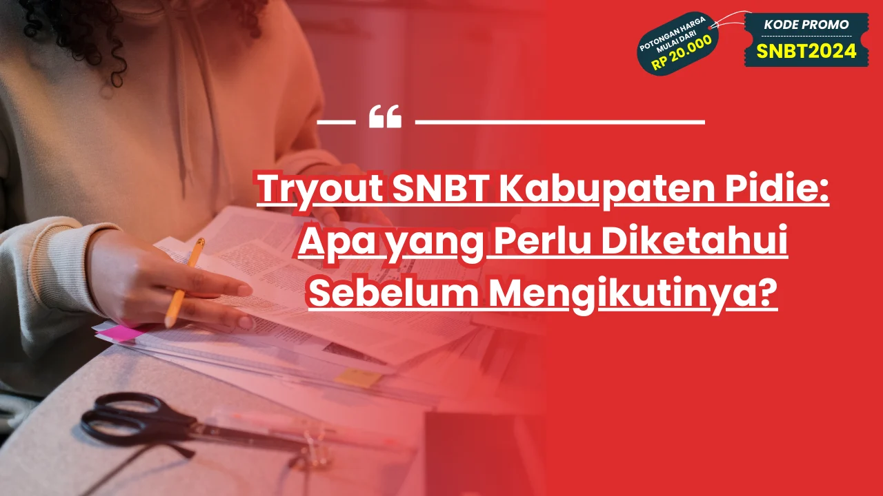 Tryout SNBT Kabupaten Pidie