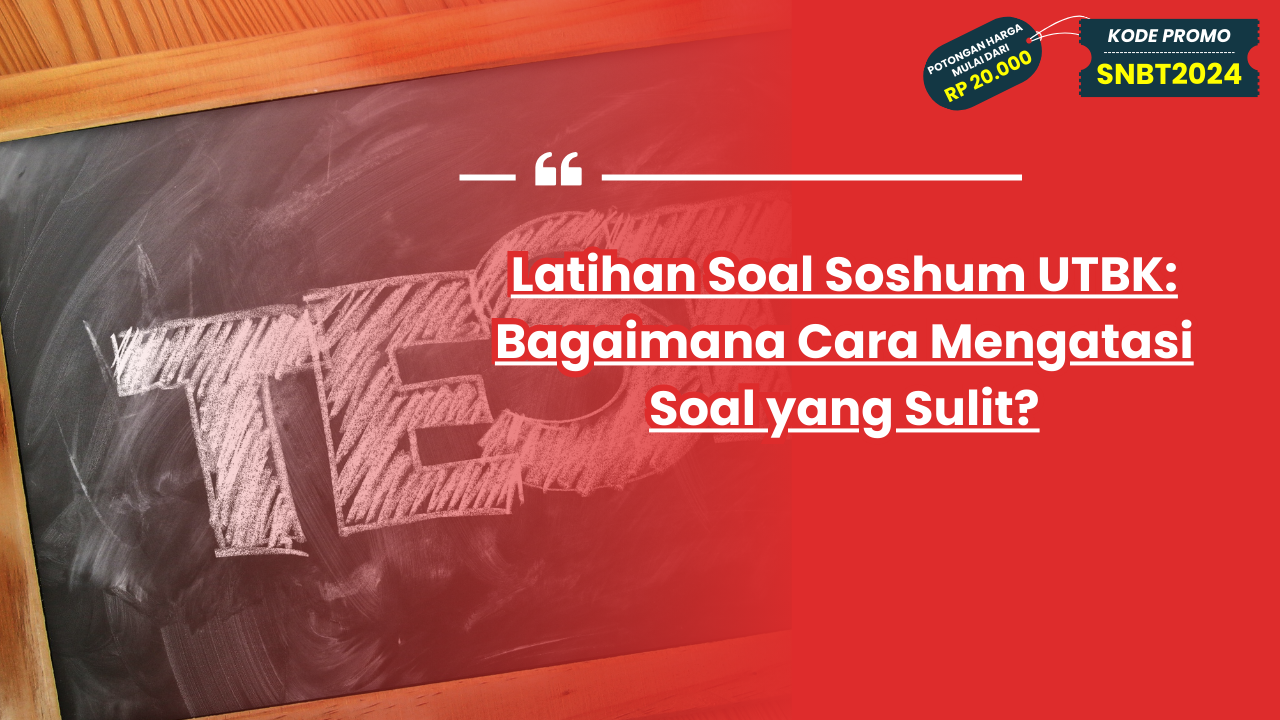 Latihan Soal Soshum UTBK