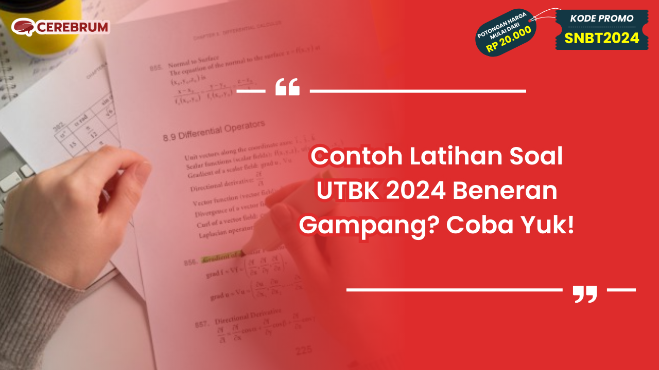 Contoh Latihan Soal UTBK 2024
