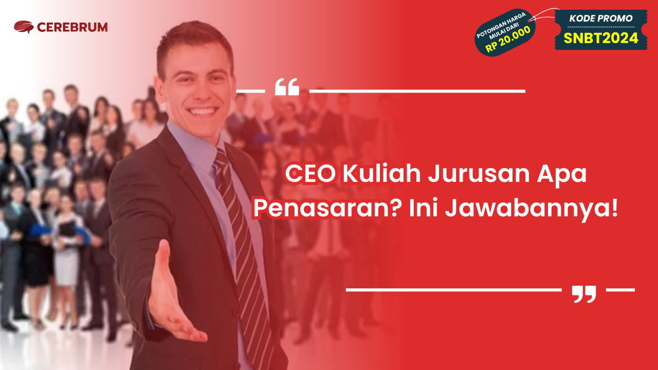 CEO Kuliah Jurusan Apa
