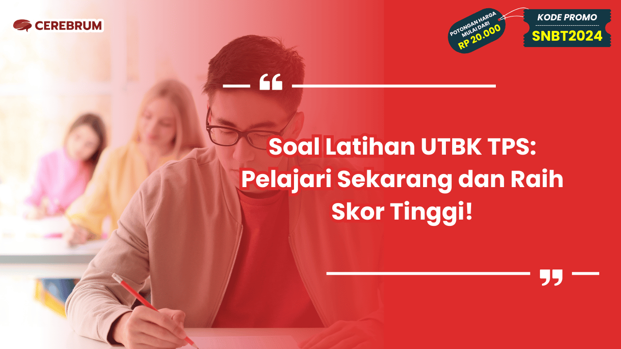 Soal Latihan UTBK TPS
