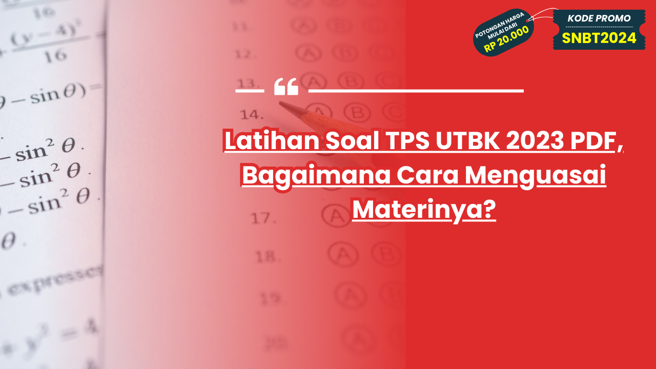 Latihan Soal TPS UTBK 2023 PDF