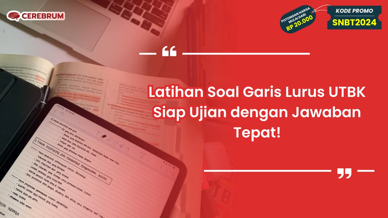 Latihan Soal Garis Lurus UTBK