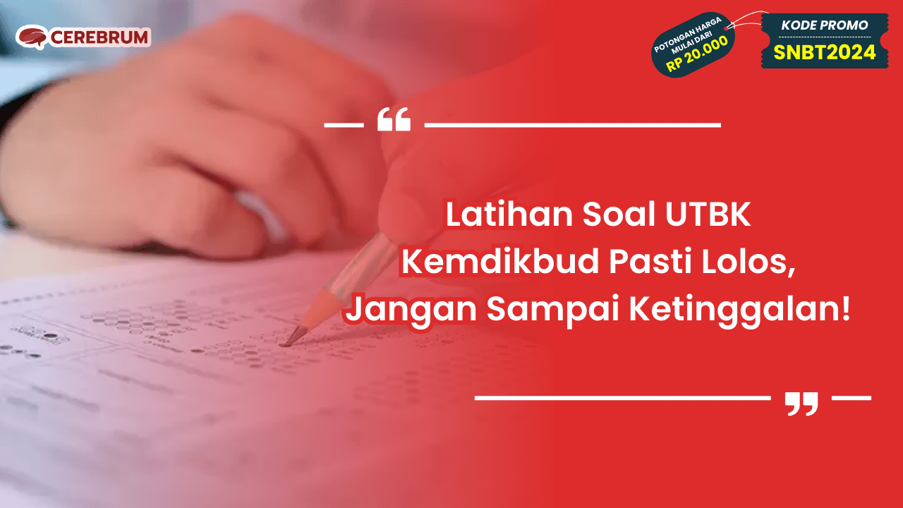 Latihan Soal UTBK Kemdikbud