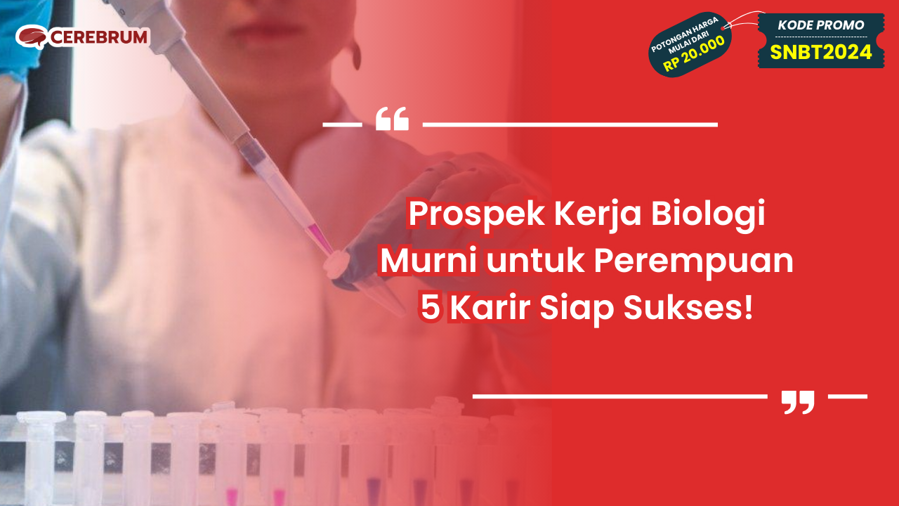 Prospek Kerja Biologi Murni untuk Perempuan