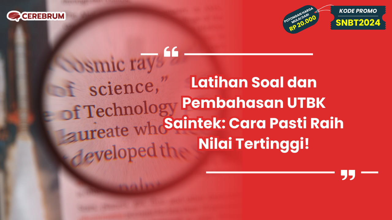 Latihan Soal dan Pembahasan UTBK Saintek