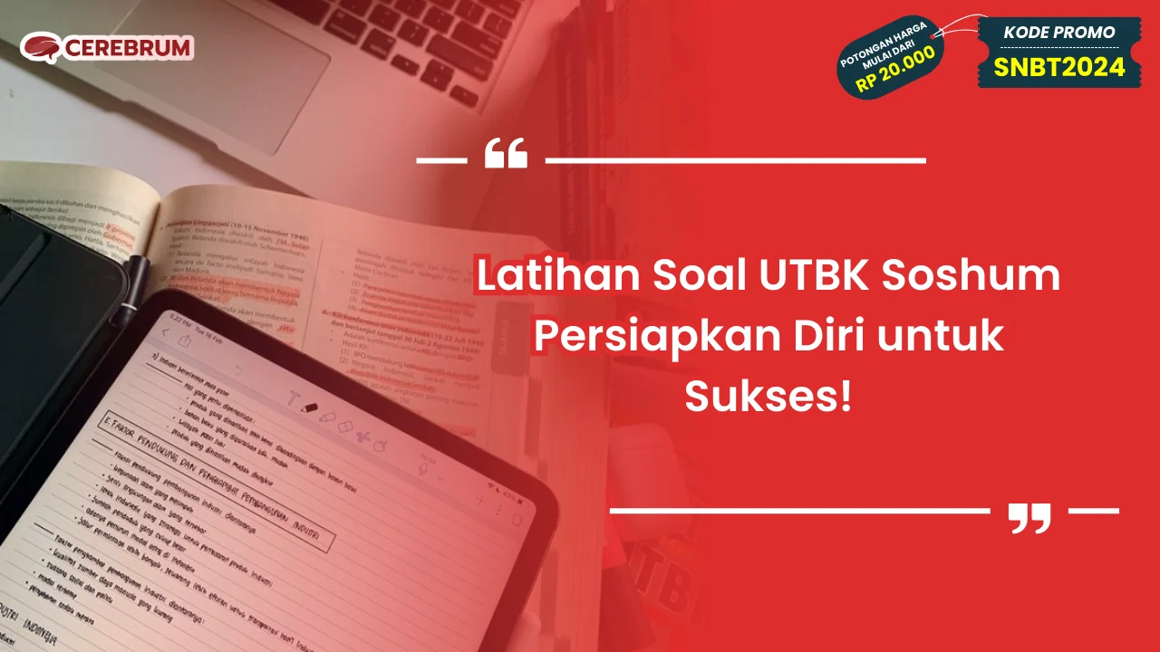 Latihan Soal UTBK Soshum