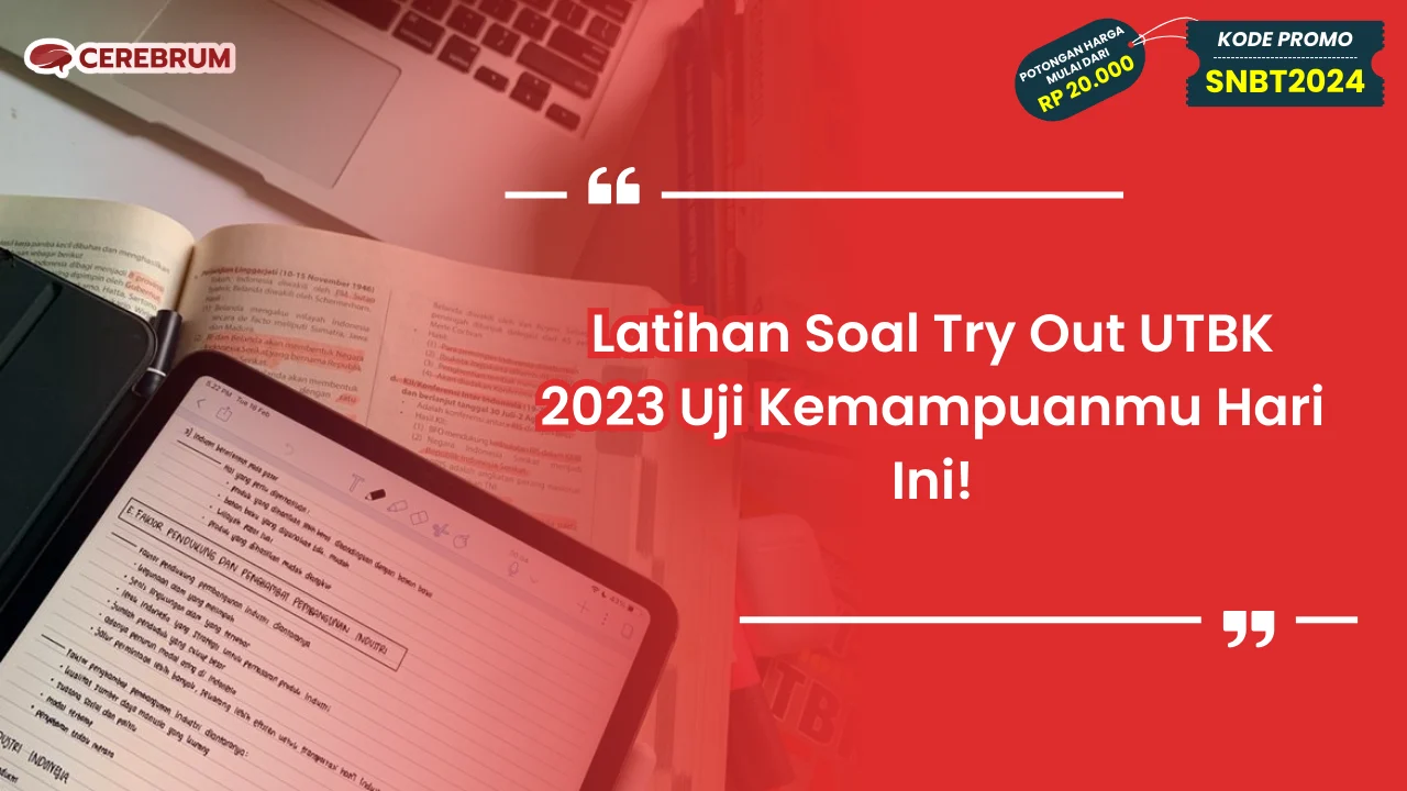 Latihan Soal Try Out UTBK 2023
