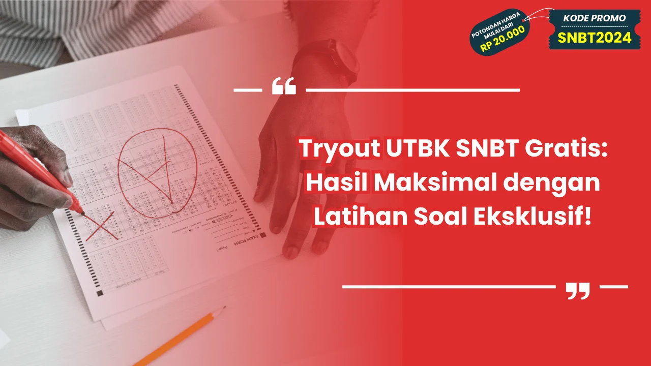 Tryout UTBK SNBT Gratis
