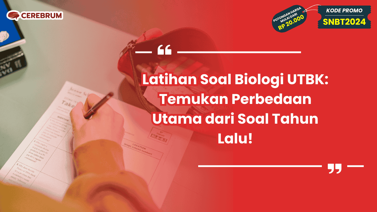 Latihan Soal Biologi UTBK