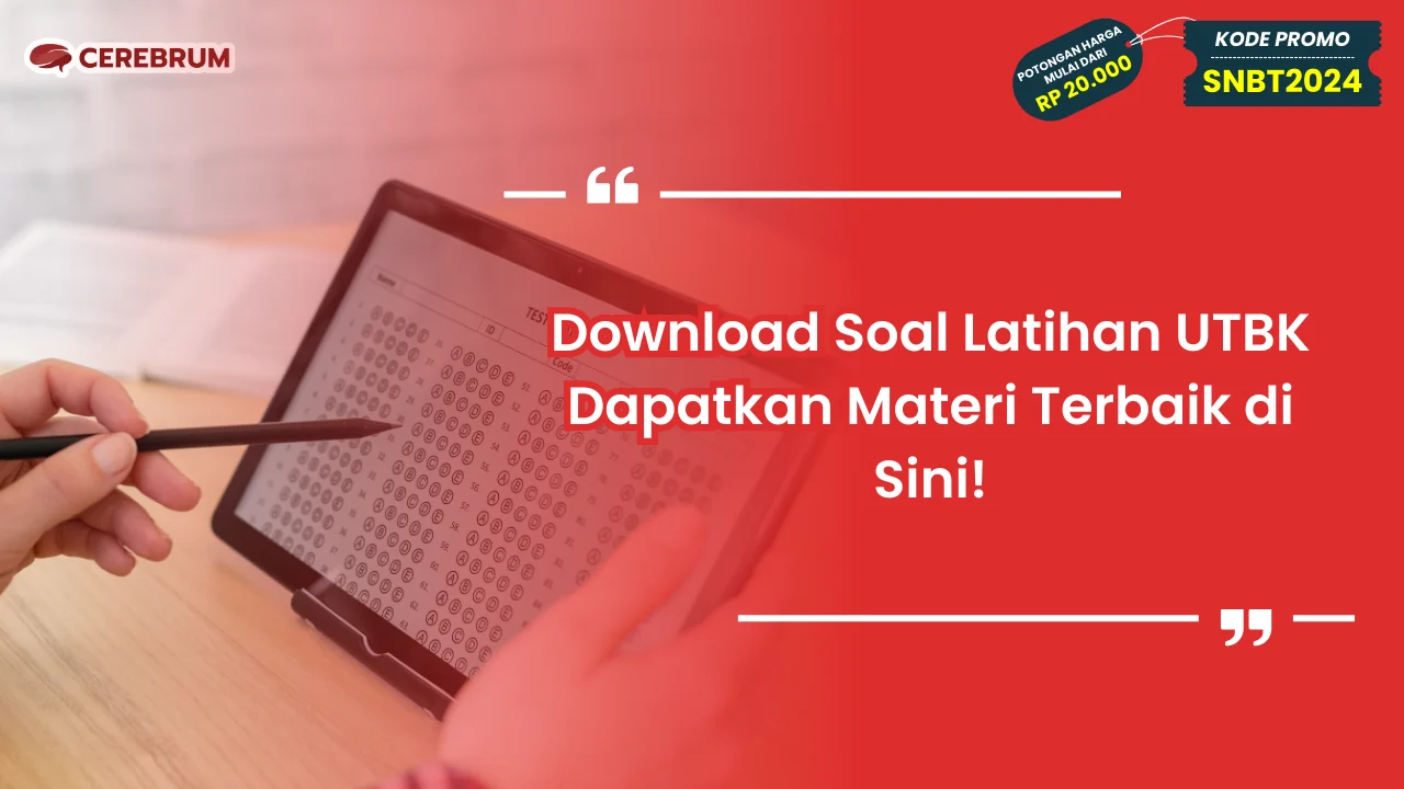 Download Soal Latihan UTBK
