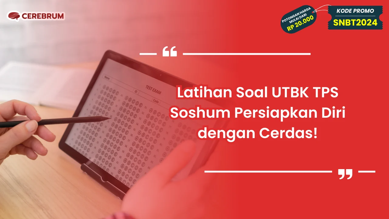 Latihan Soal UTBK TPS Soshum