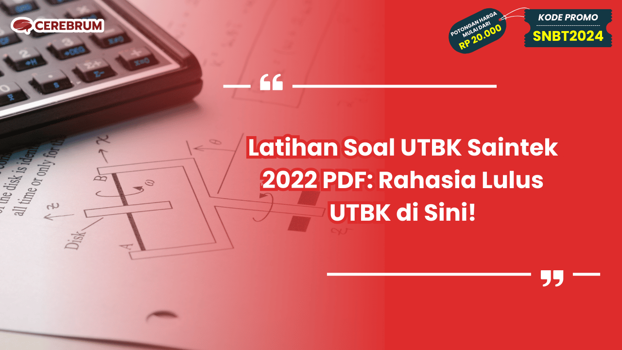 Latihan Soal UTBK Saintek 2022 PDF