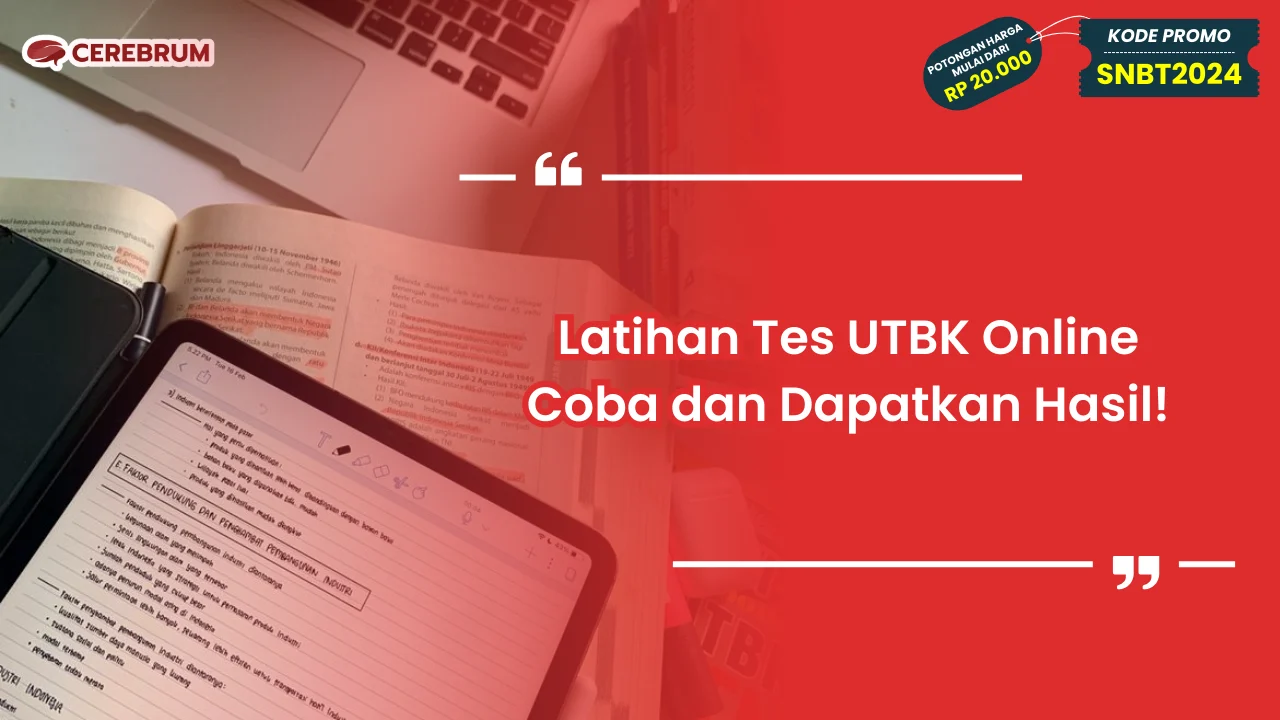 Latihan Tes UTBK Online