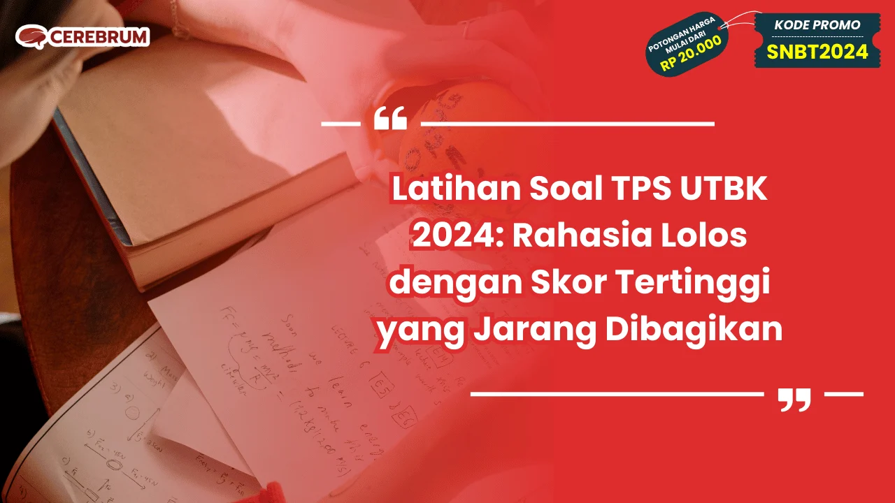 Latihan Soal TPS UTBK 2024