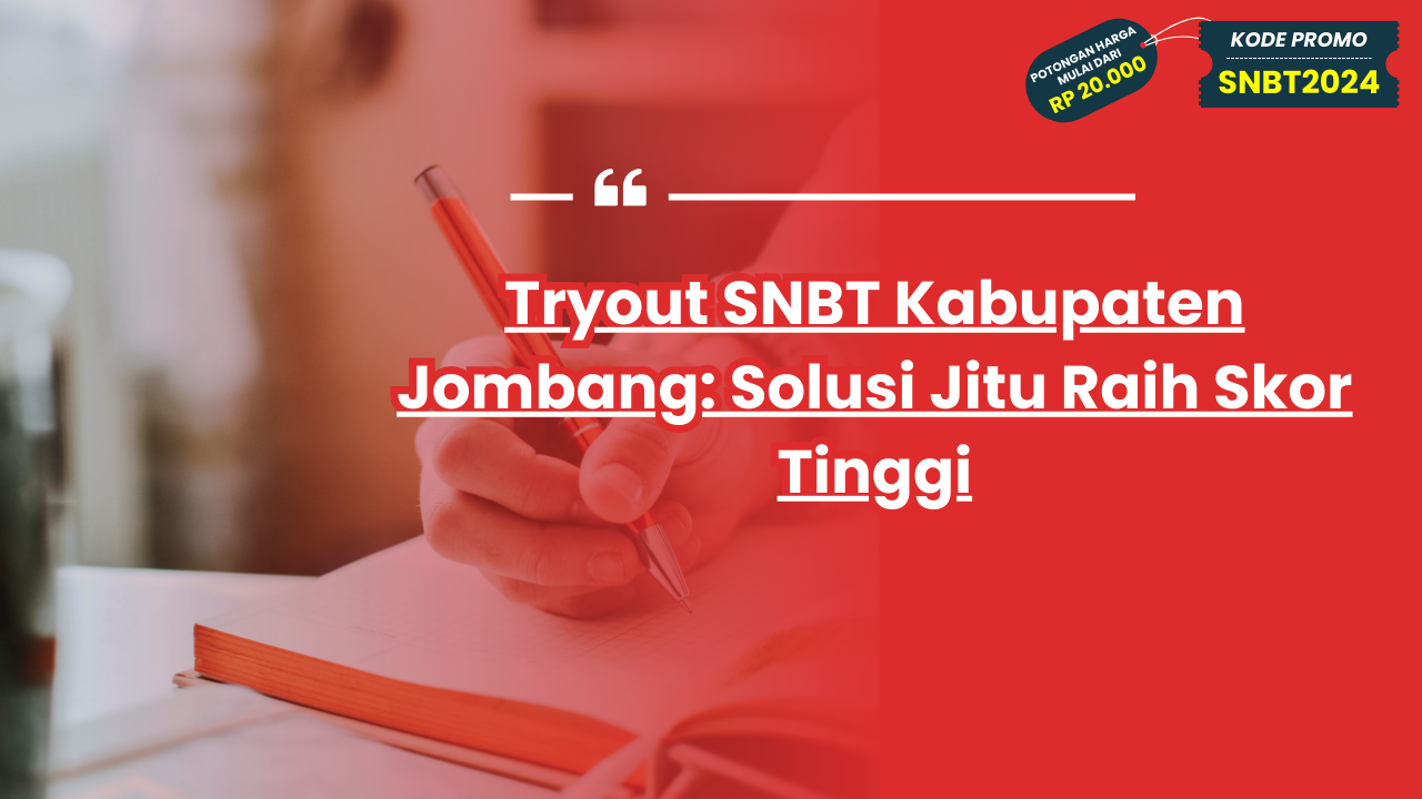 Tryout SNBT Kabupaten Jombang