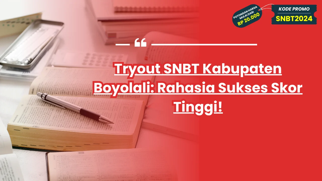 Tryout SNBT Kabupaten Boyolali