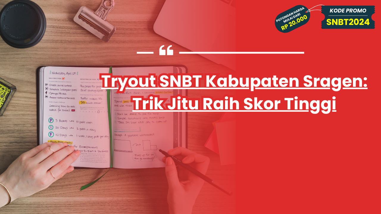 Tryout SNBT Kabupaten Sragen