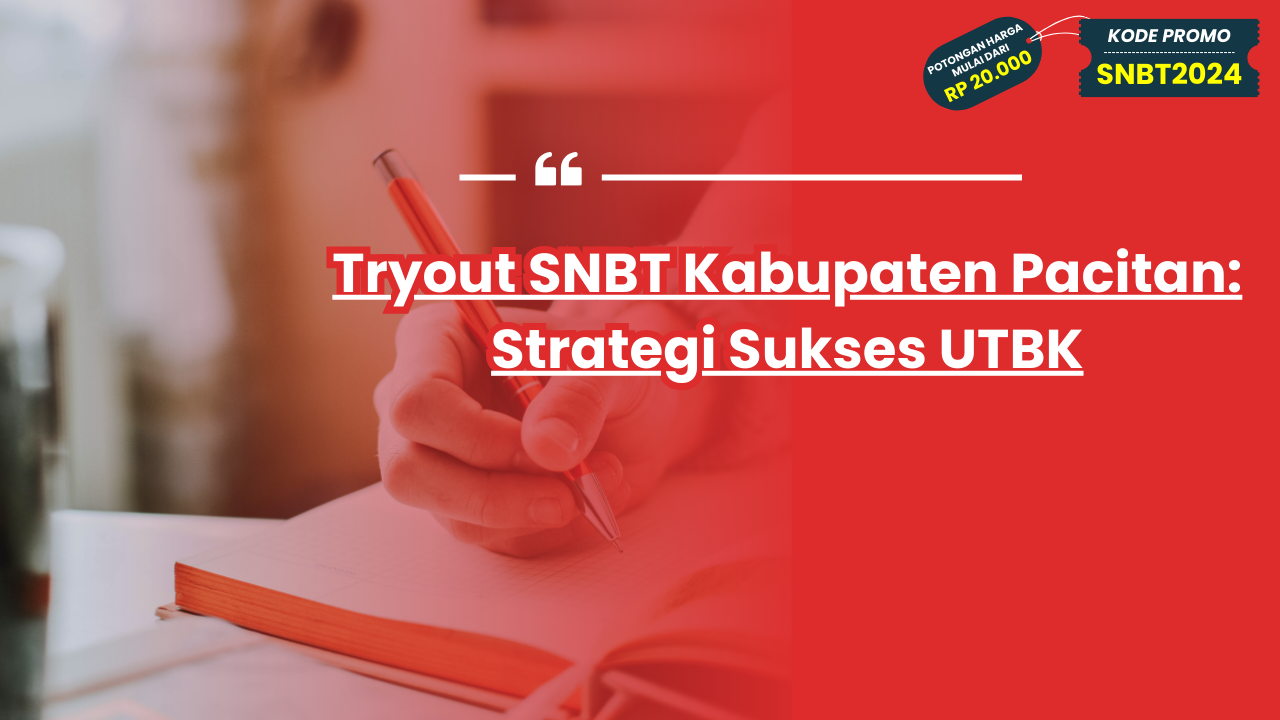 Tryout SNBT Kabupaten Pacitan