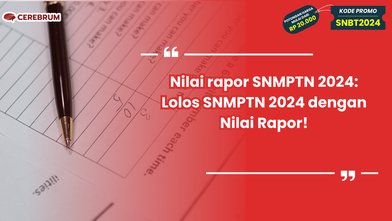 Nilai rapor SNMPTN