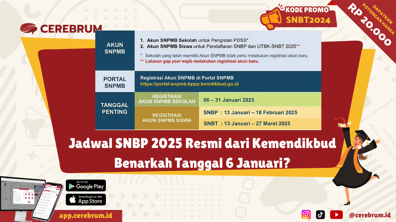 Jadwal SNBP 2025 resmi dari Kemendikbud