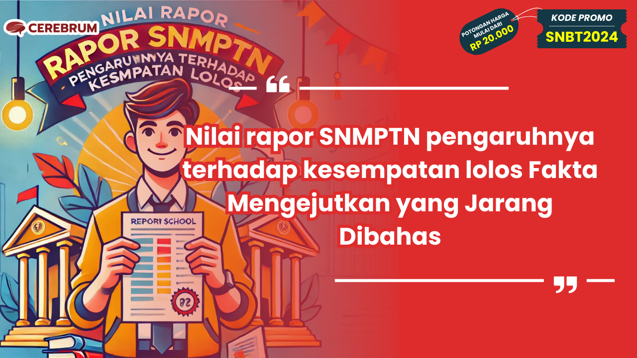 Nilai rapor SNMPTN